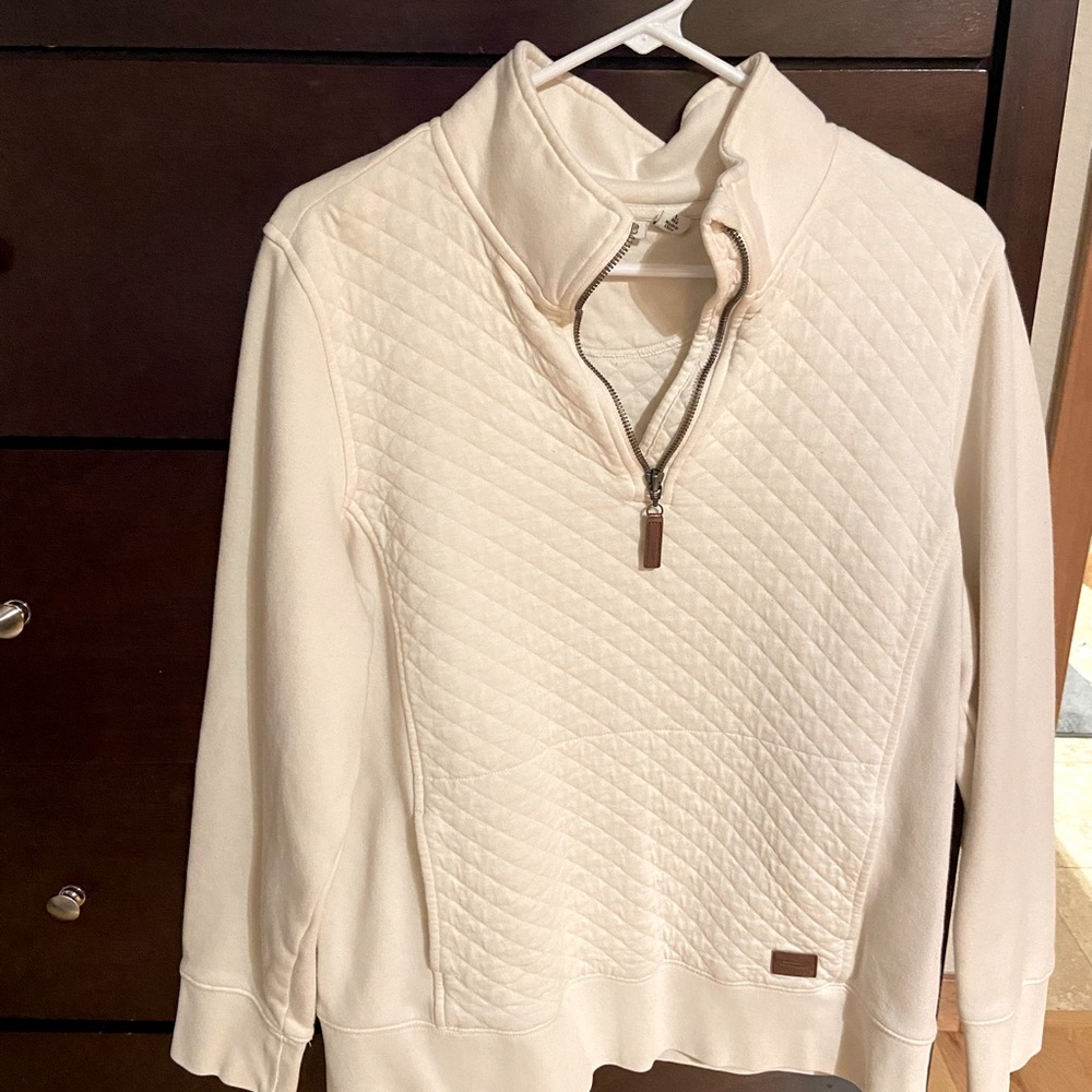 LL Bean size Large quarter zip